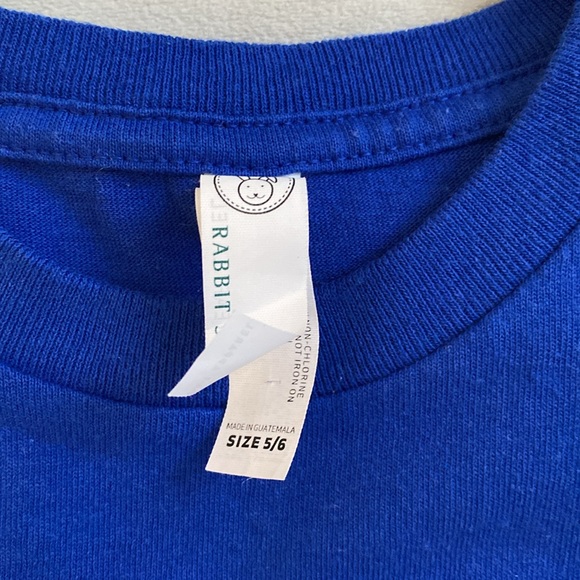 Whale Tee Shirt - Size 5/6 - Picture 2 of 4